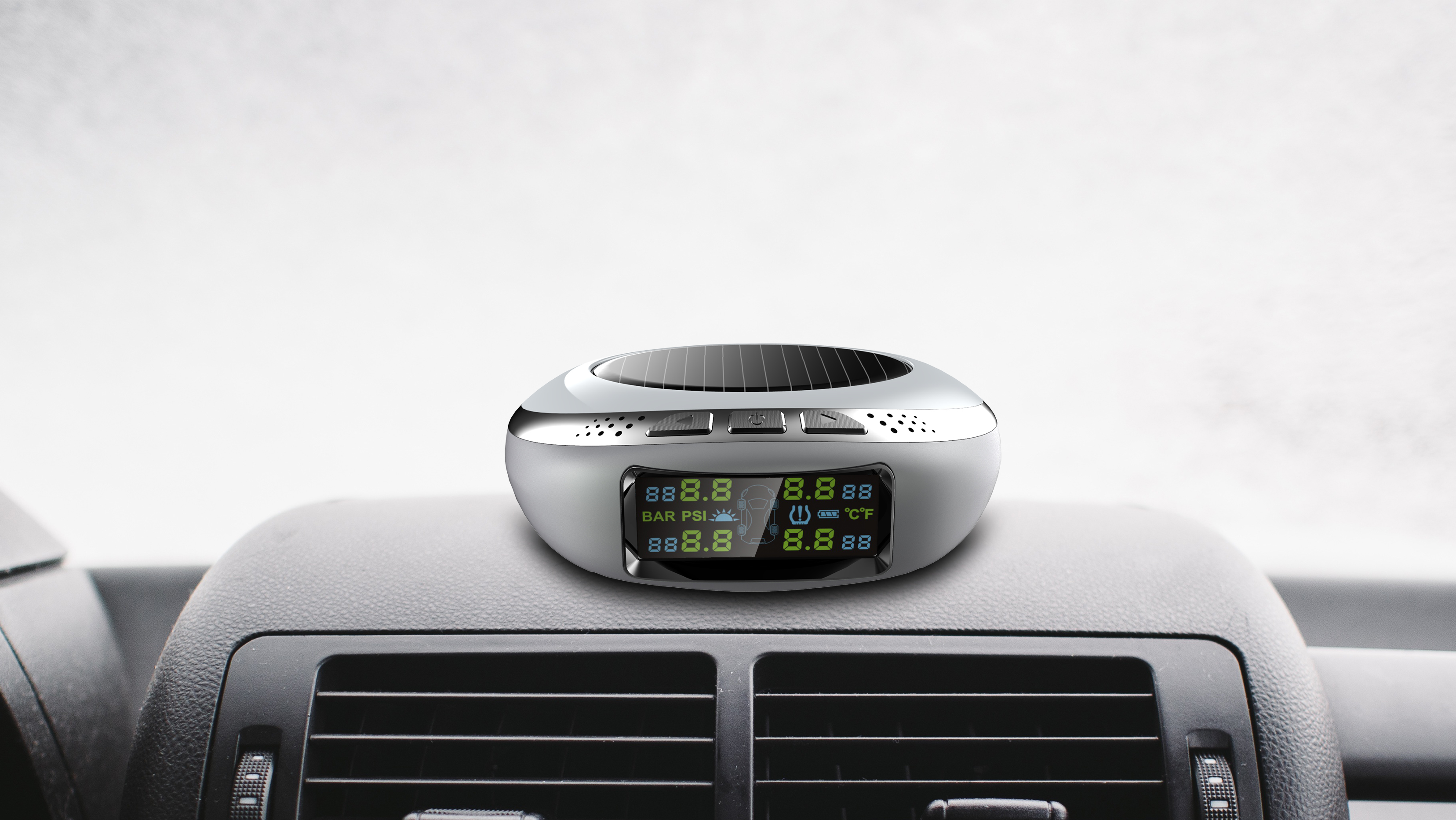 3D model，Automobile Tire Pressure Monitoring，Rendering renderings，