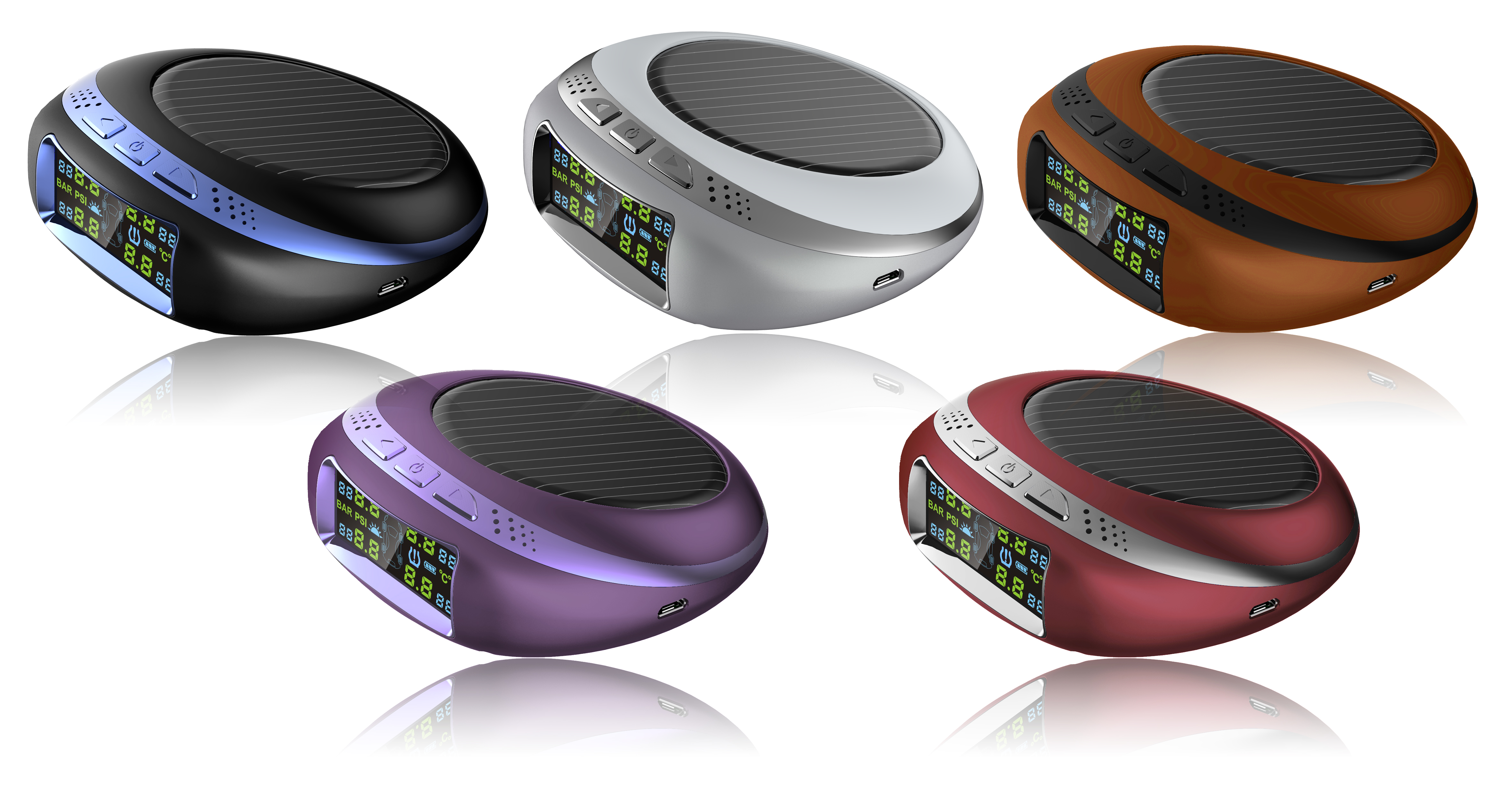 3D model，Automobile Tire Pressure Monitoring，Rendering renderings，