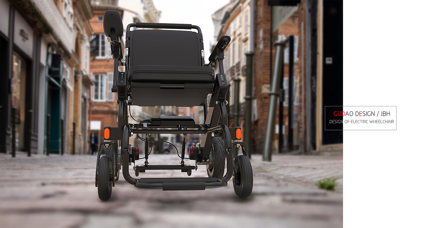 Electric wheelchair，Nanjing Guyu Design Co., Ltd，GUDAODESIGN，Transportation tools，