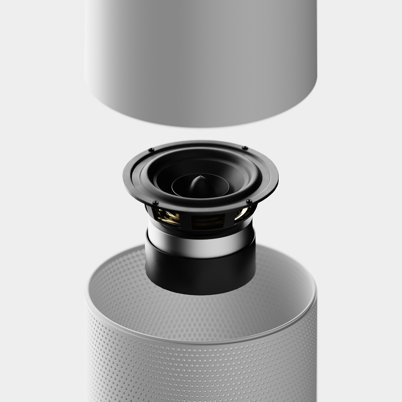 speaker，leg of a table，product design，a living room，