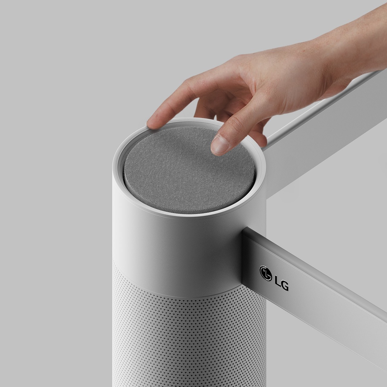 speaker，leg of a table，product design，a living room，