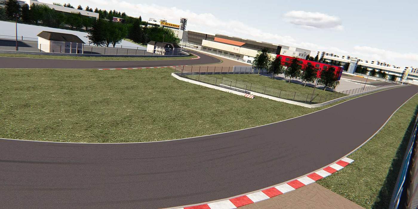 Racing Track Digital Model Digital Racing，