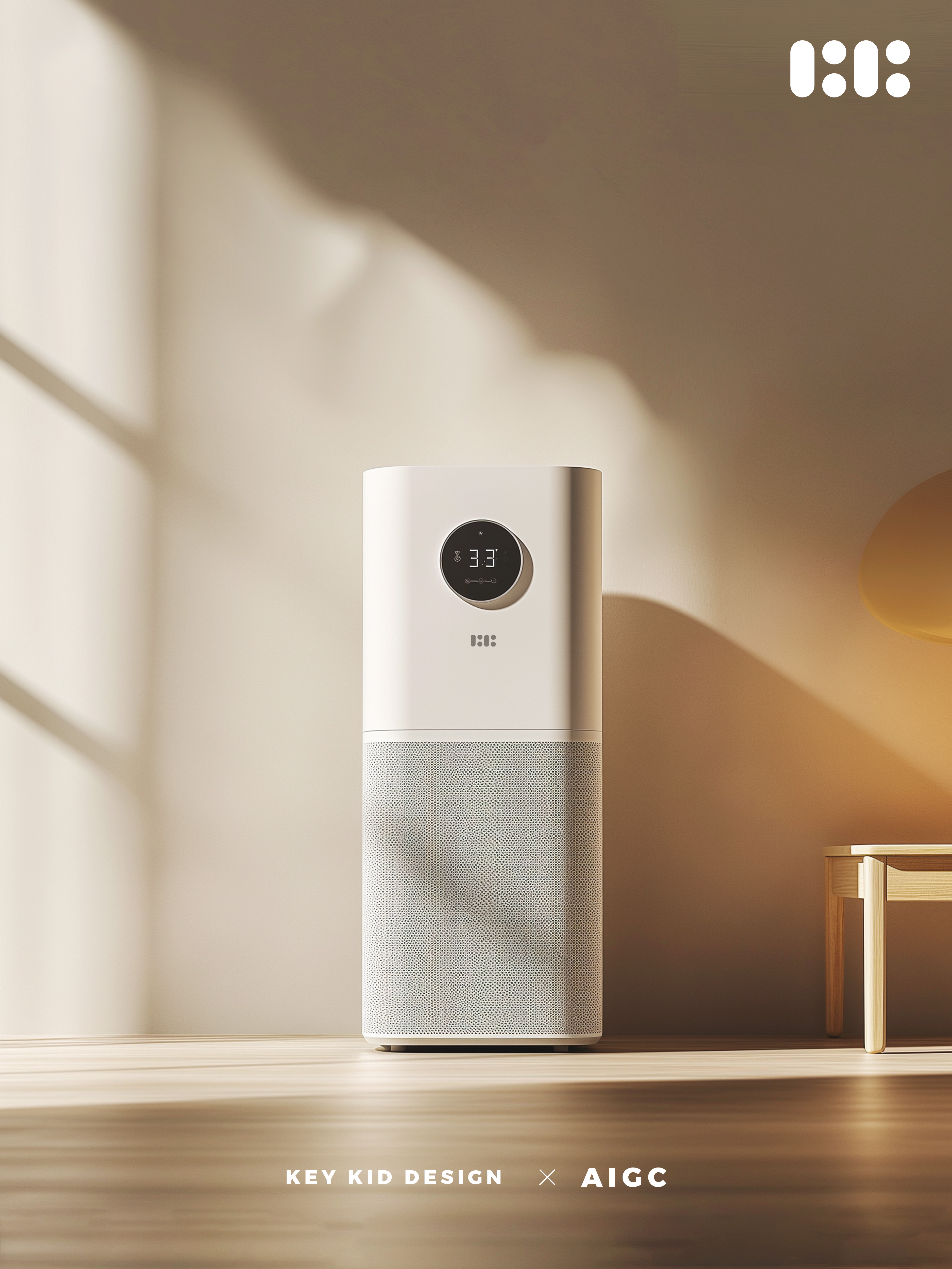 air cleaner，ai，midjourney，product design，Home environment，clean air ，