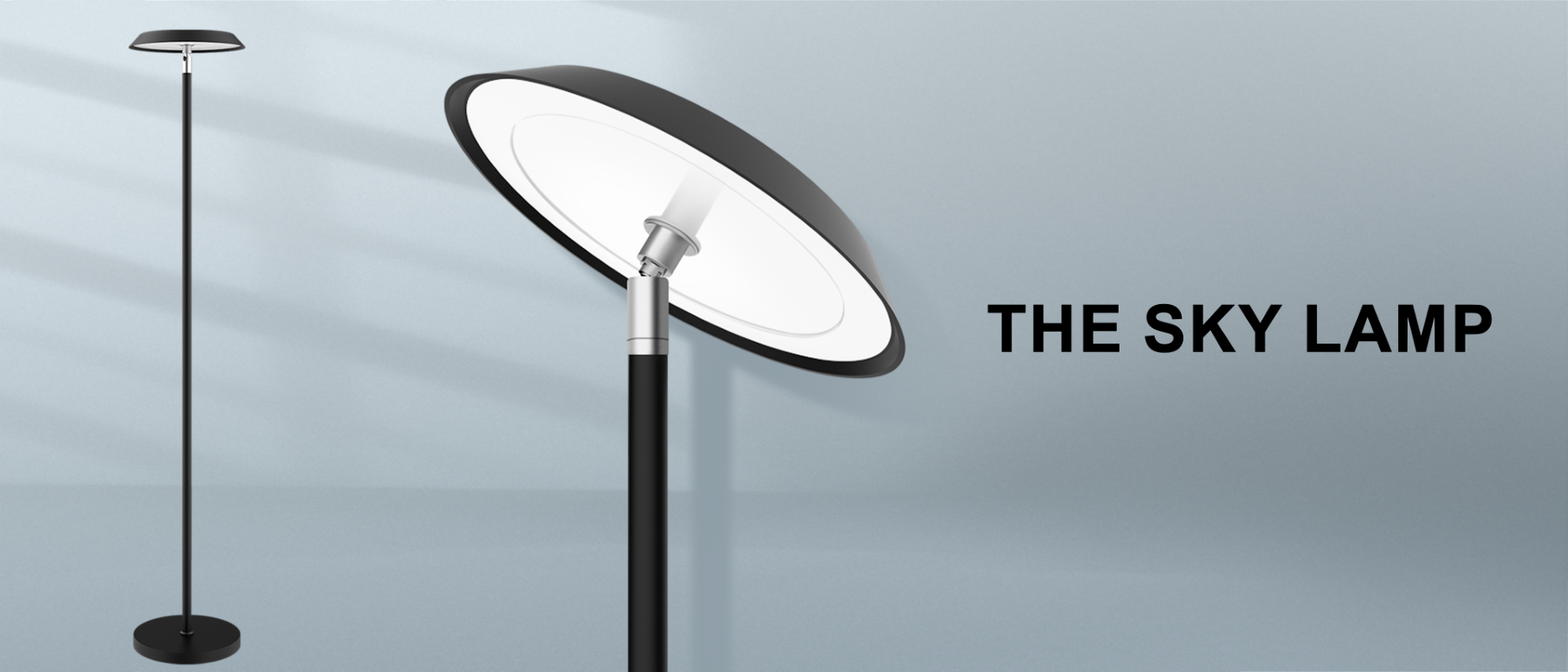 Floor lamp，led，LED atmosphere lamp，Two-color floor lamp，