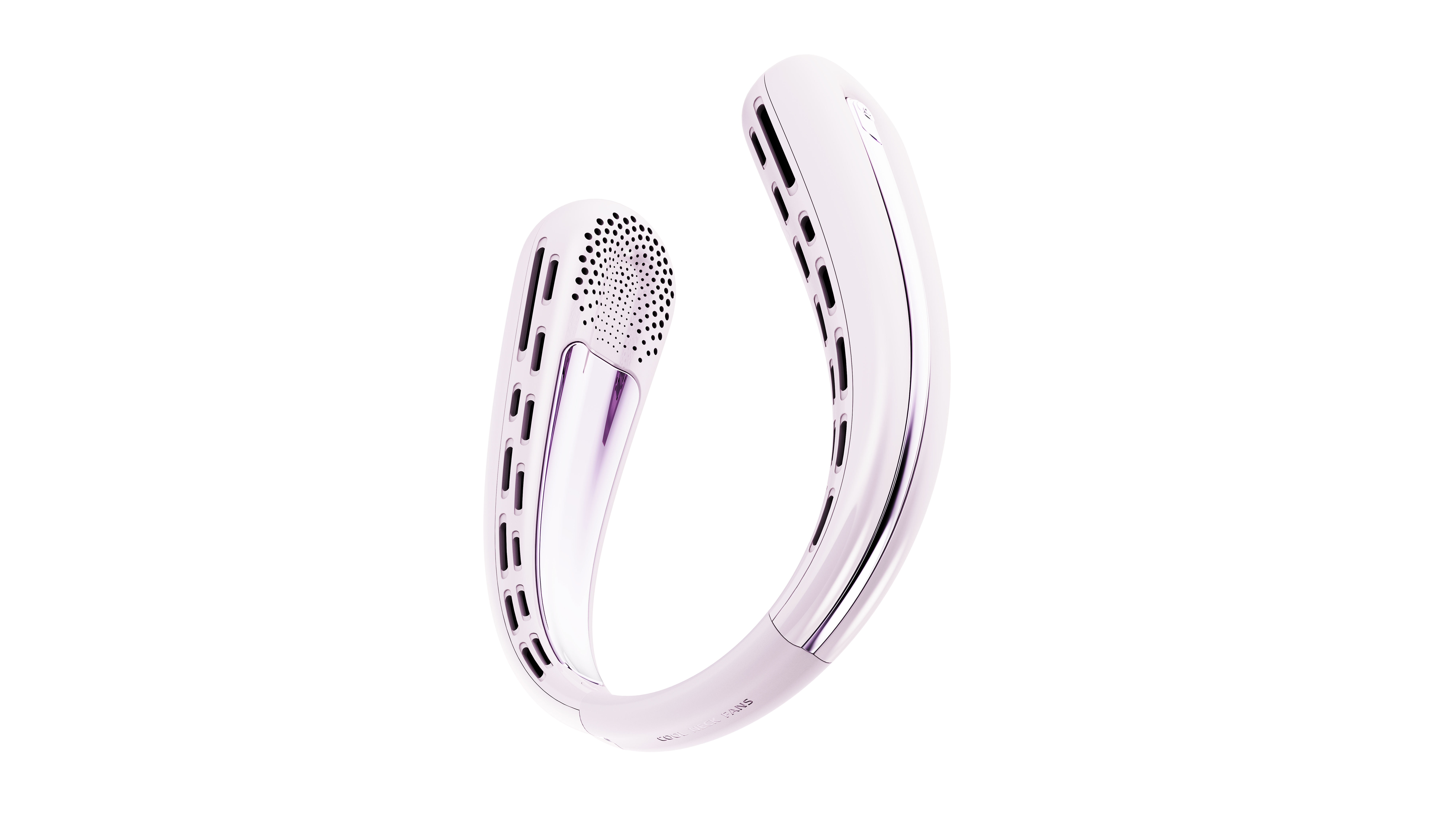 Consumer electronics design, appearance design, hanging neck fan design，