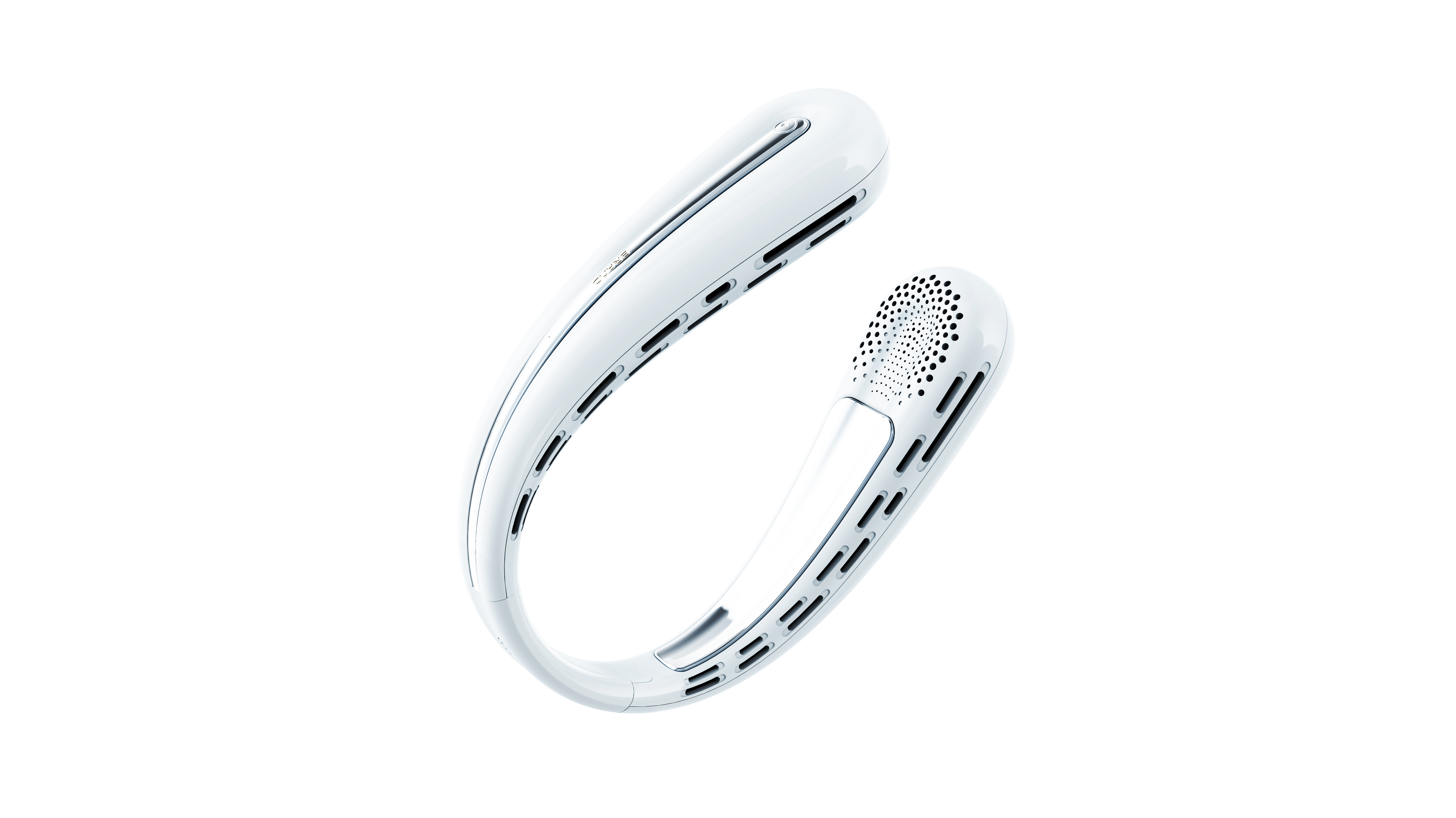 Consumer electronics design, appearance design, hanging neck fan design，