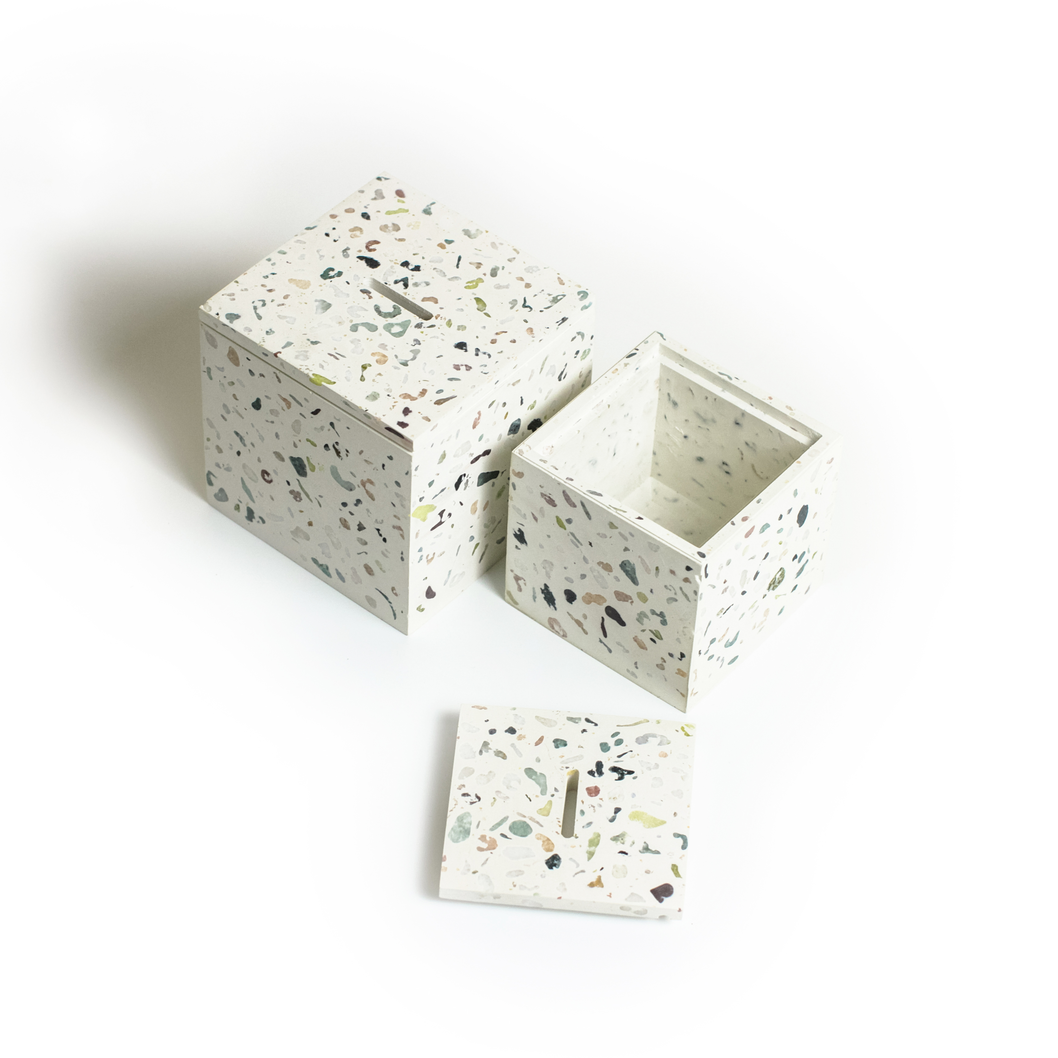 Piggy，Terrazzo，Clear cement，concrete，nougat，Pure handmade，First cow，