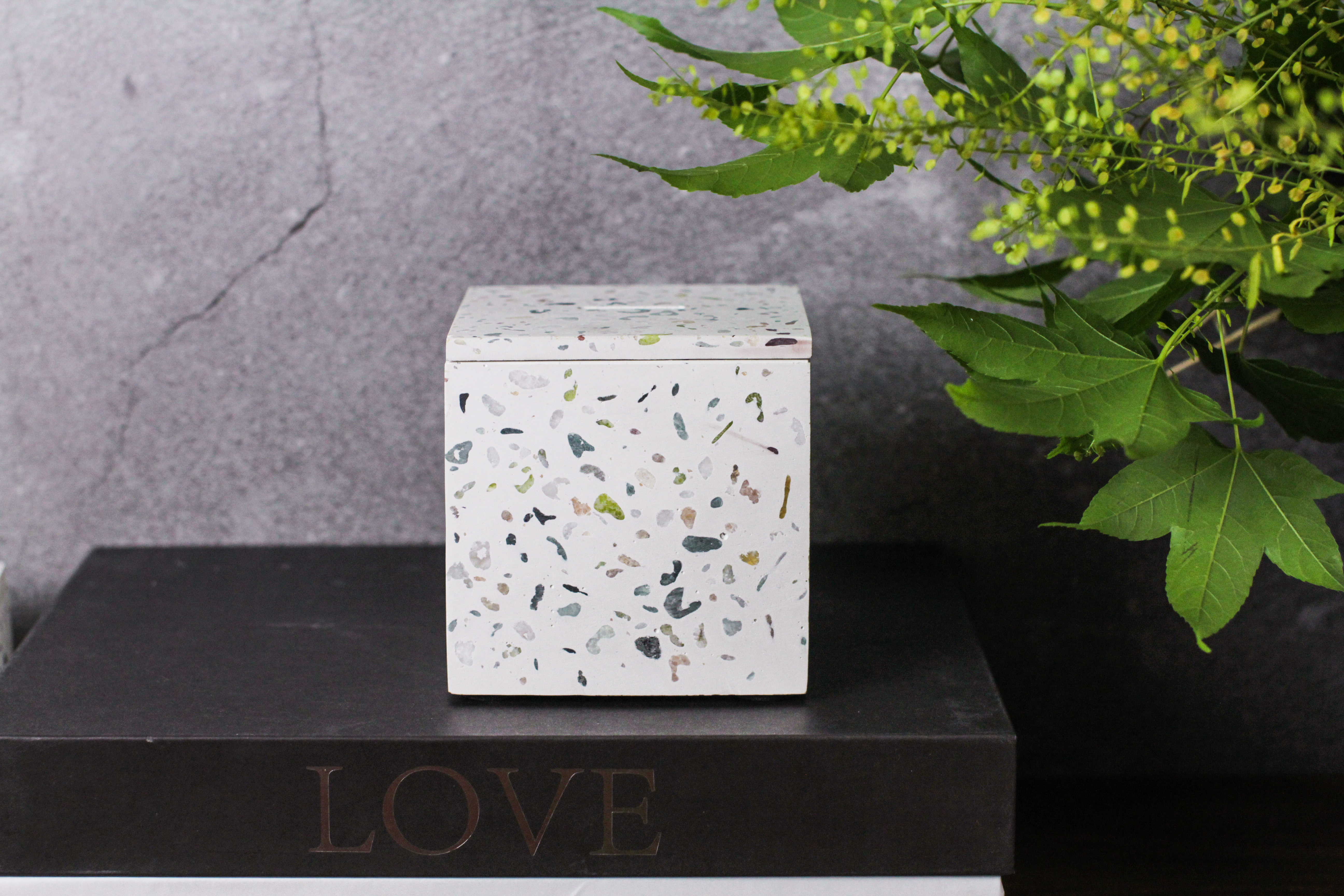 Piggy，Terrazzo，Clear cement，concrete，nougat，Pure handmade，First cow，