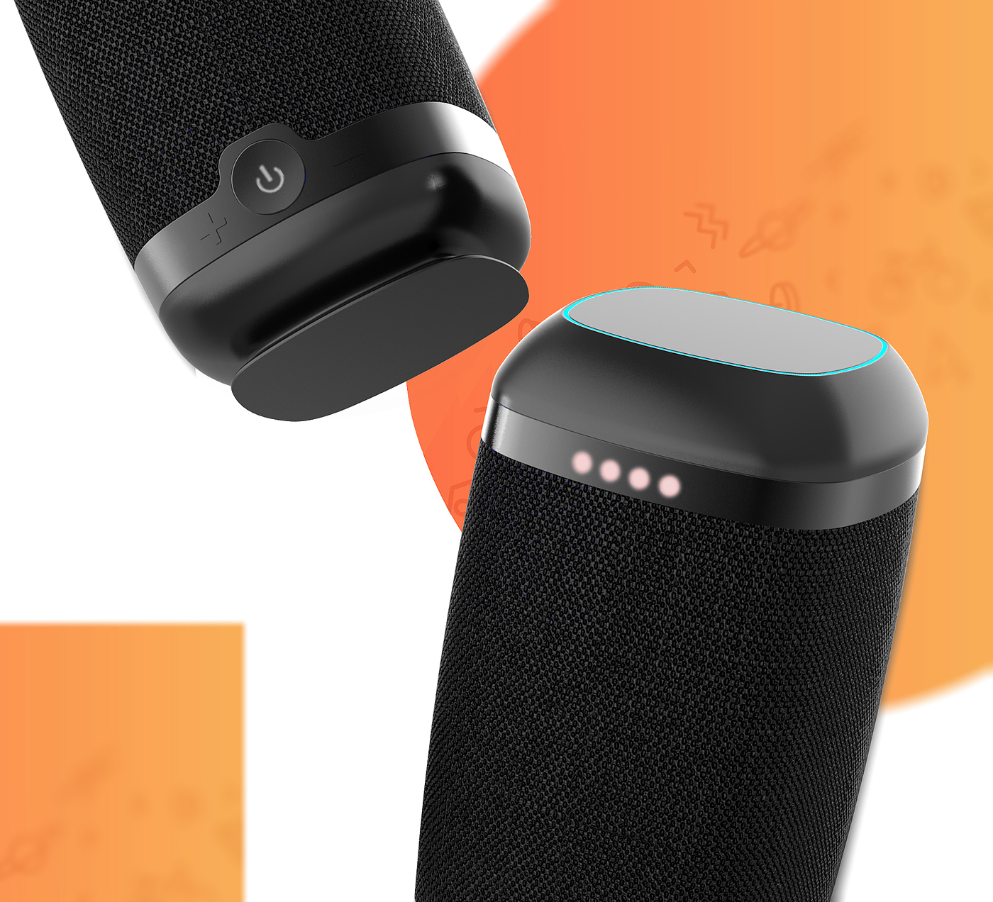 loudspeaker box，Smart home，Infinite charge，Bluetooth Speaker ，