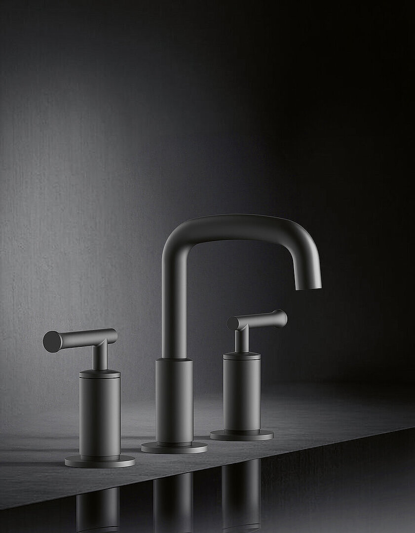 2024 Red Dot Product Design Award，Bathroom Design and Personal Care，double rod tap，