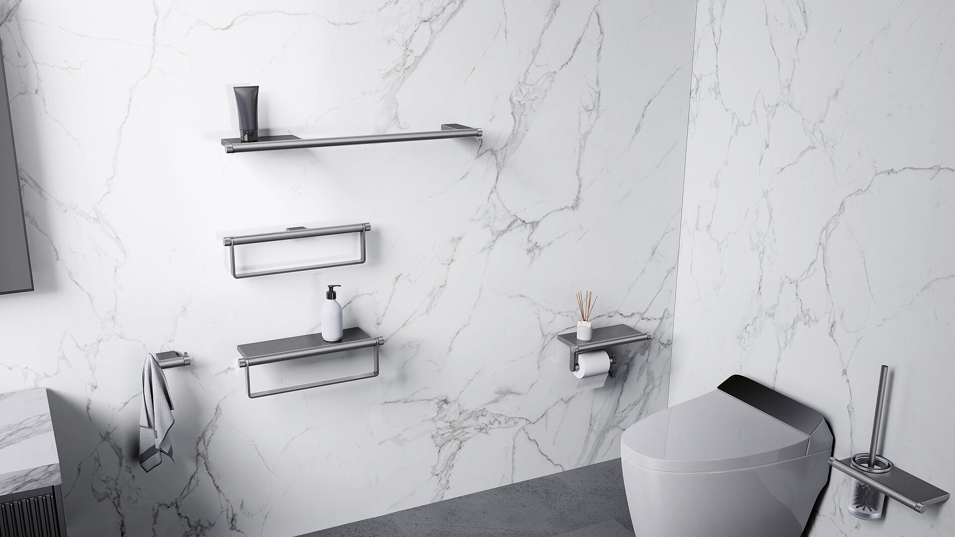 2024 Red Dot Product Design Award，Bathroom Design and Personal Care，Bathroom accessories，