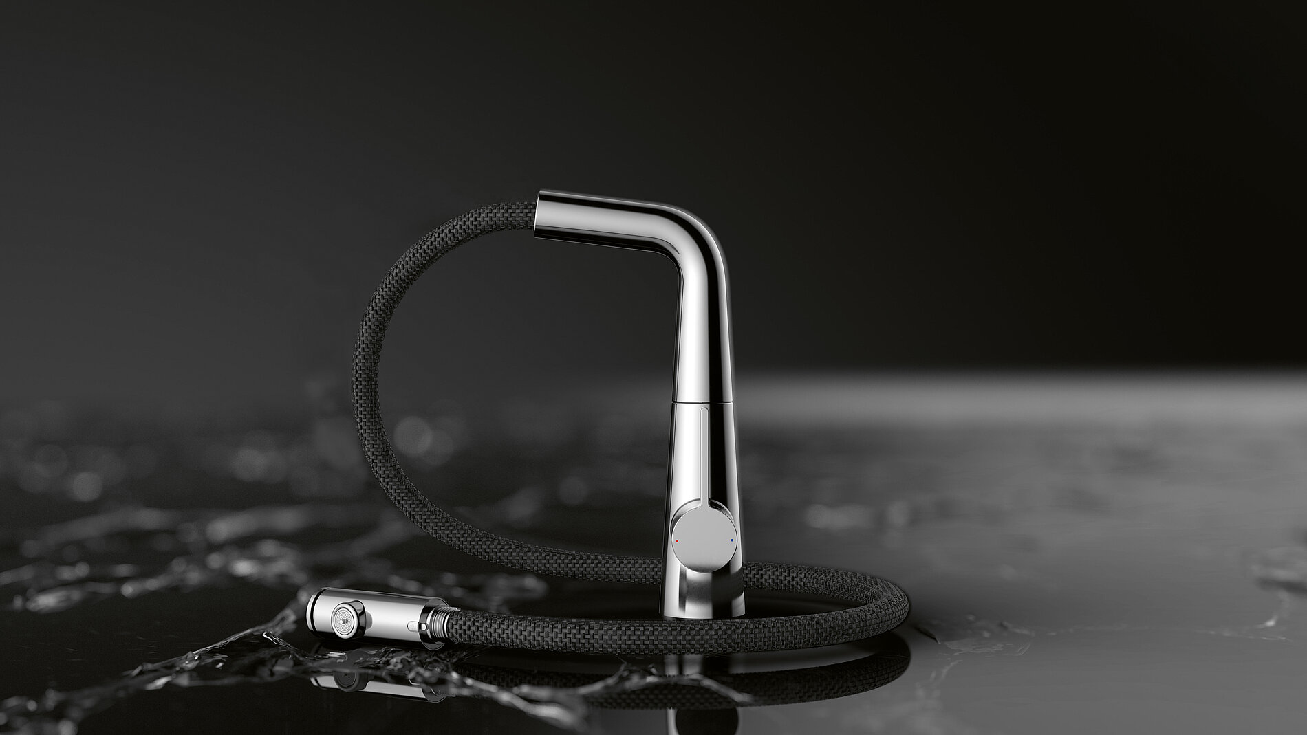 2024 Red Dot Product Design Award，Bathroom Design and Personal Care，single rod mixer，