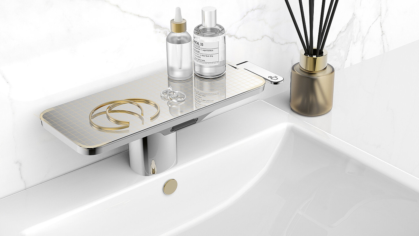 2024 Red Dot Product Design Award，Bathroom Design and Personal Care，single rod mixer，
