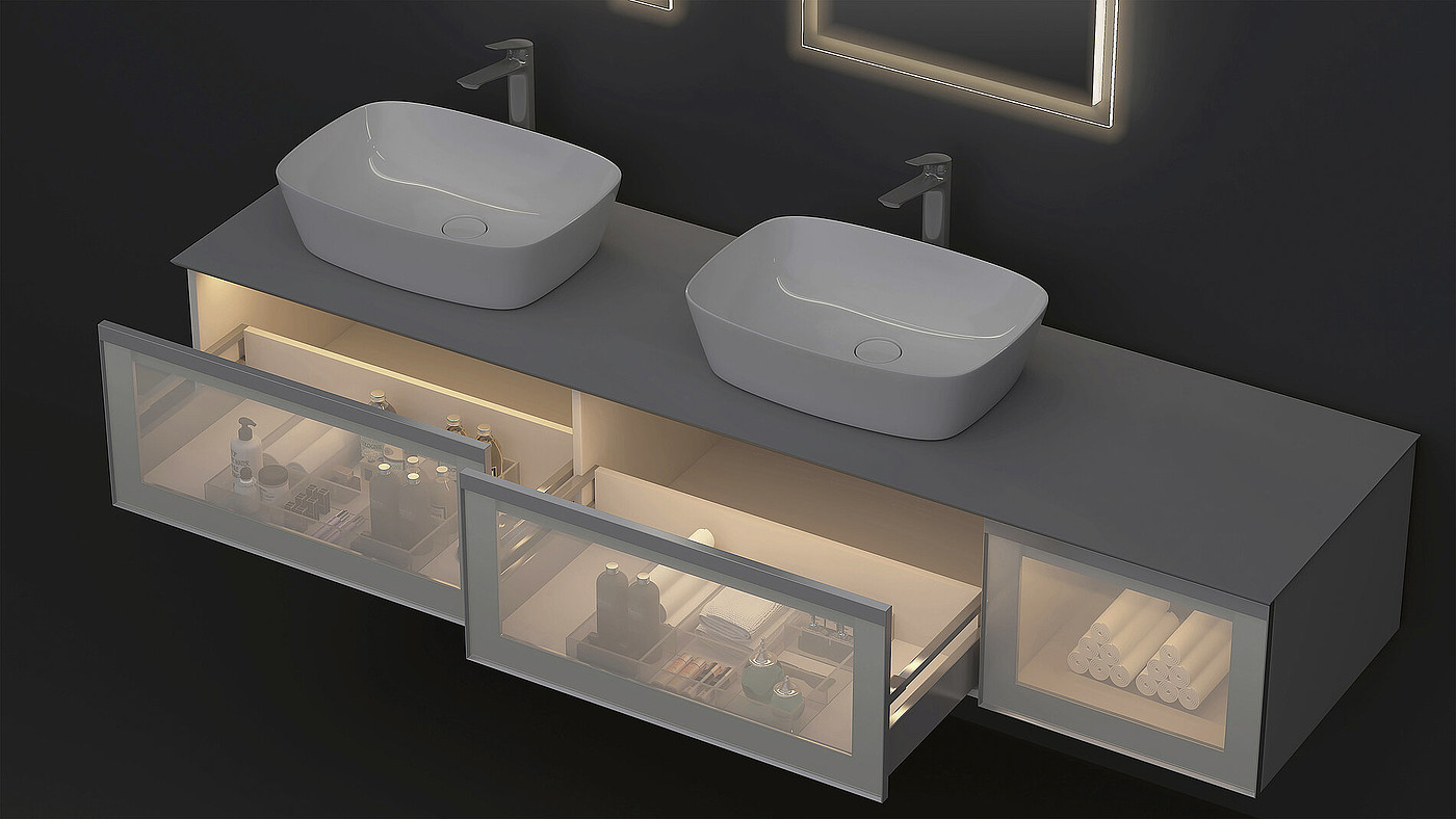 2024 Red Dot Product Design Award，Bathroom Design and Personal Care，Bathroom furniture，