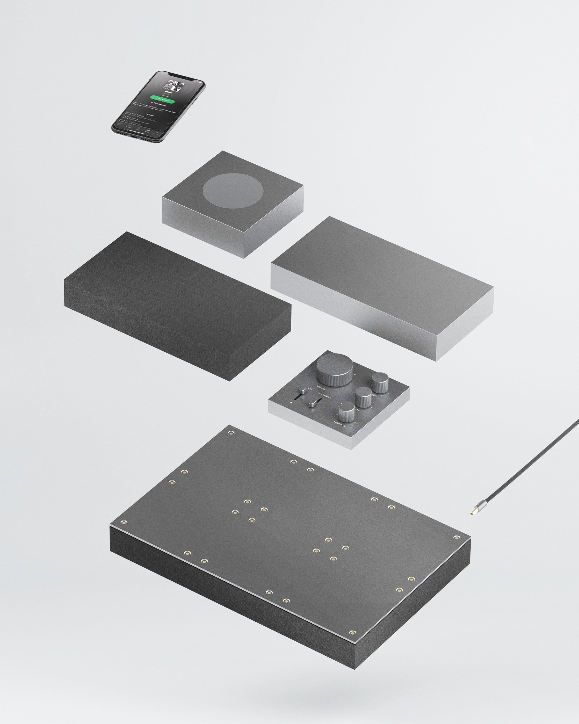 Bloc，Bluetooth，Modular design，