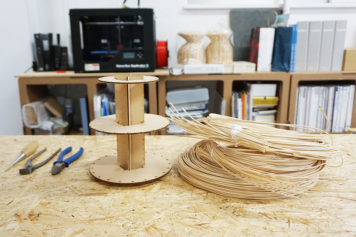 Woven basket，Weave，product design，industrial design，