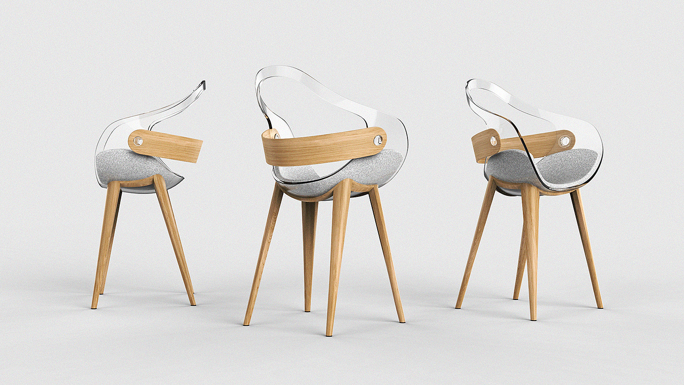 swan，Office chair，furniture，product design，