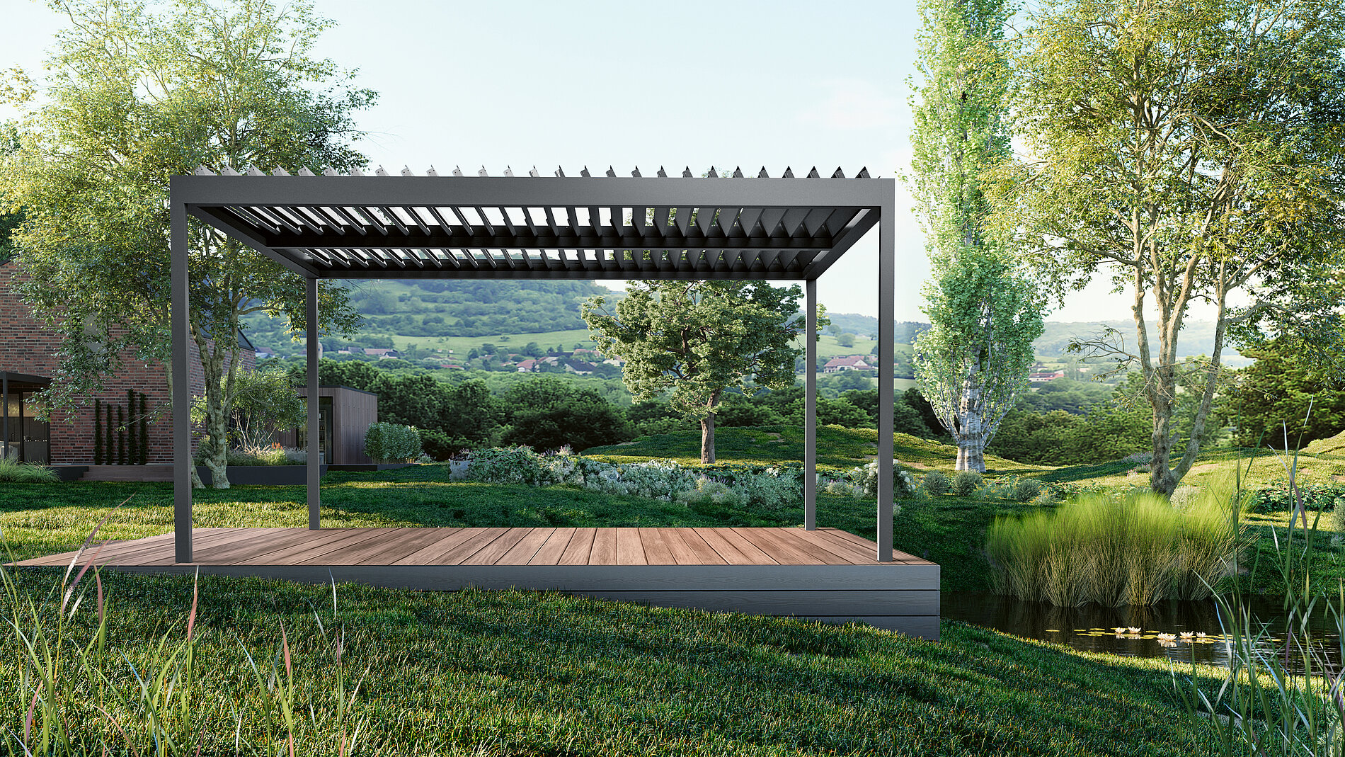 2024 Red Dot Product Design Award，Garden furniture and gardening tools，pavilion，