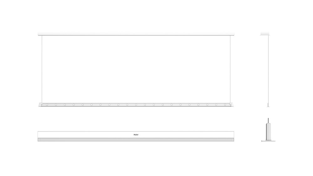 2024 Red Dot Product Design Award，Household Electric Appliances，Clothes drying rod，