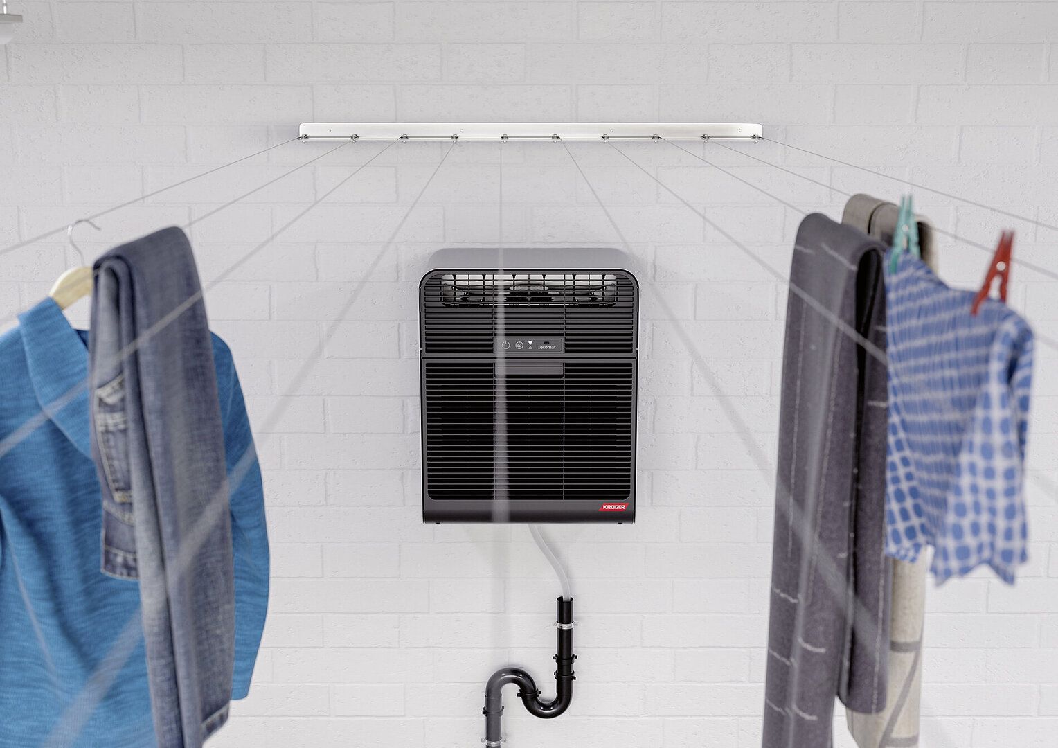 2024 Red Dot Product Design Award，Household Electric Appliances，Indoor air washer dryer，