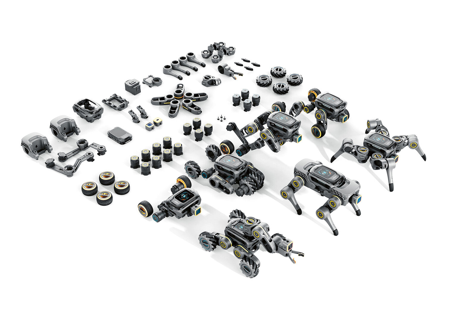 2024 Red Dot Product Design Award，Industrial Design and Robotics，Educational Robot Kit，