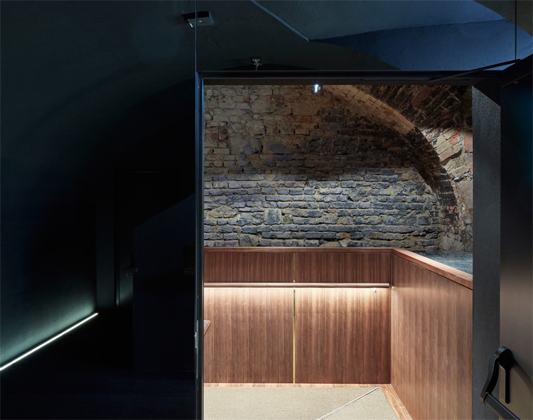 Bar design，brick，basement，Walnut，wood，sofa，natural，