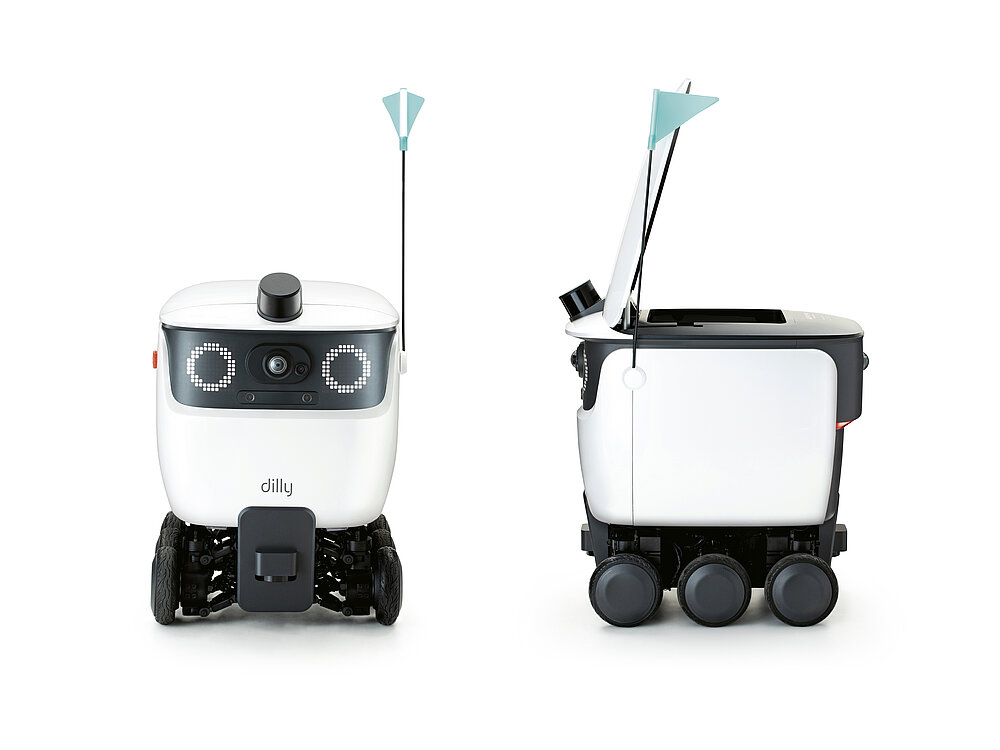2024 Red Dot Product Design Award，Industrial Design and Robotics，Autonomous Mobile Robot，
