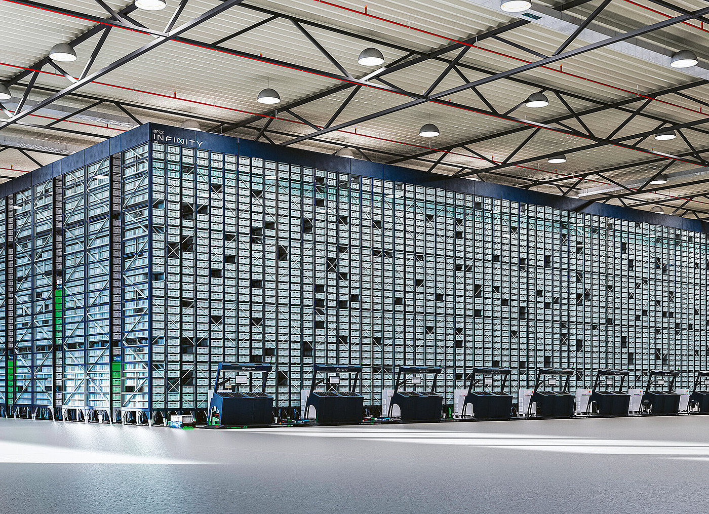 2024 Red Dot Product Design Award，Industrial Design and Robotics，automatic storage and retrieval system，