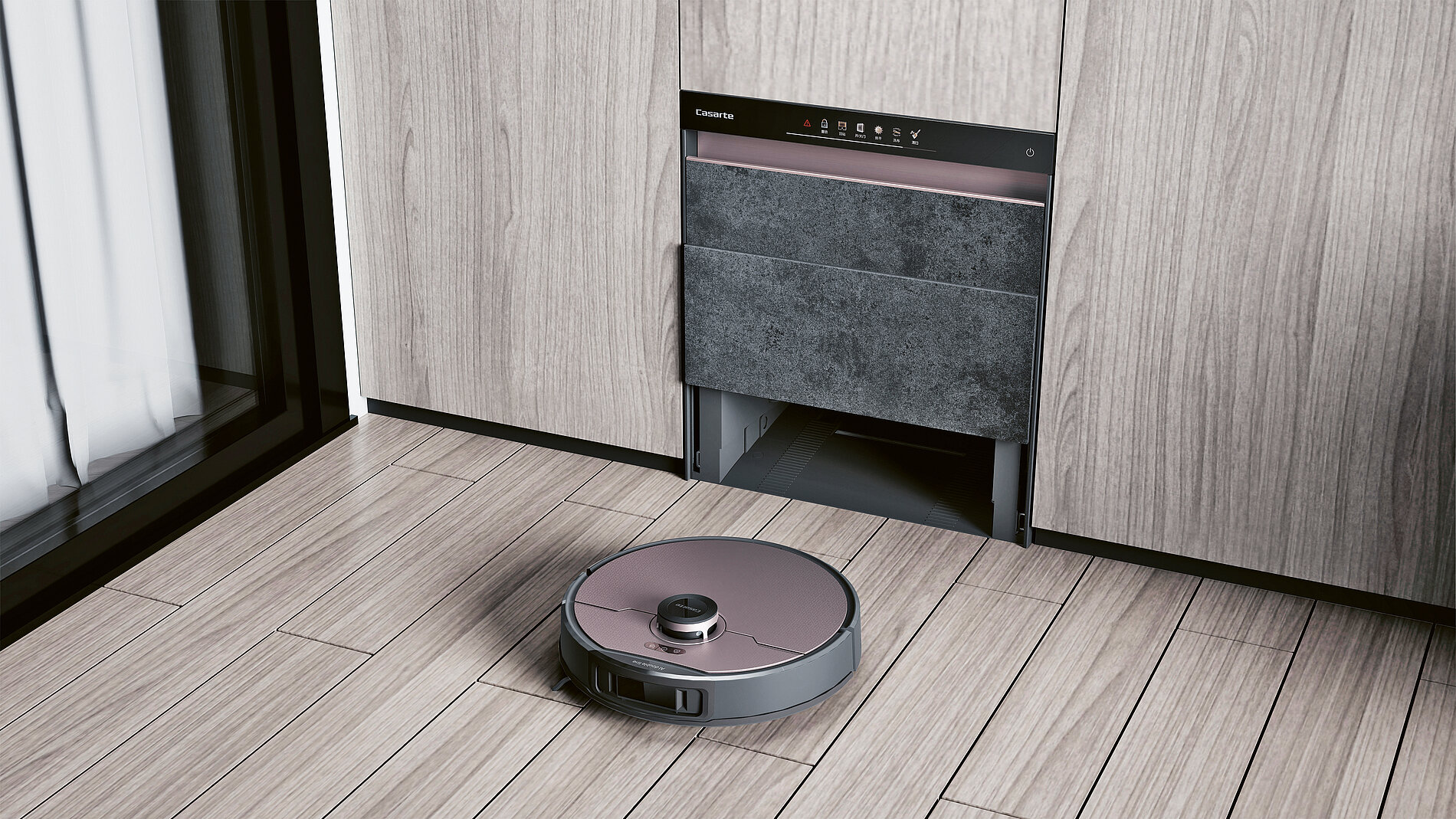 2024 Red Dot Product Design Award，Industrial Design and Robotics，robotic vacuum cleaner ，