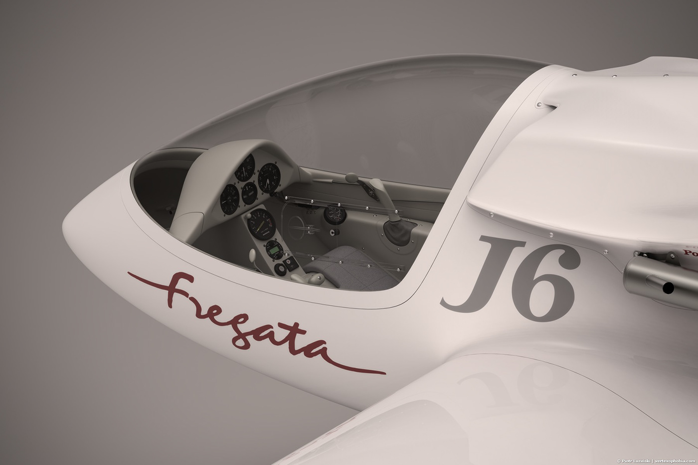 keyshot，3ds Max，vray，Render，Glider，Touring Motor，J6 Frigate，cgi，aircraft，