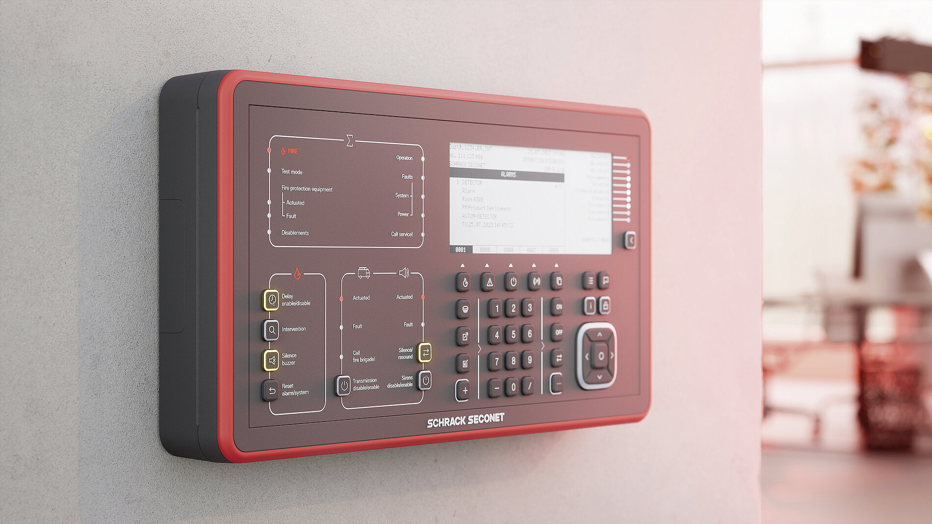 2024 Red Dot Product Design Award，Interior Design and Architecture，Fire detector，