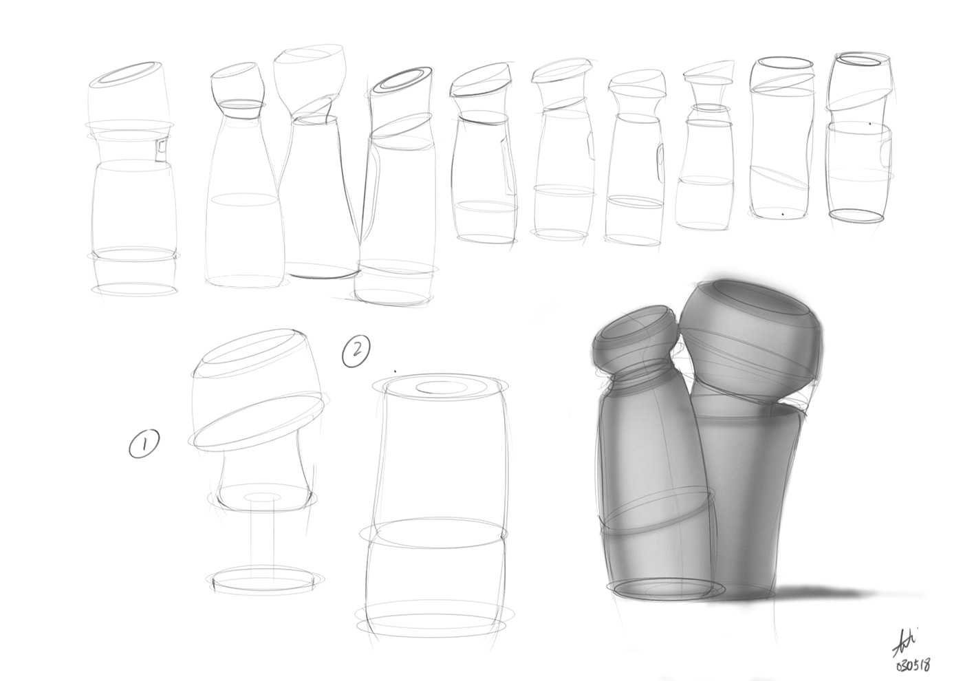 Onp，Duo Flashlight，Flashlight，Portable，Atmosphere lamp，