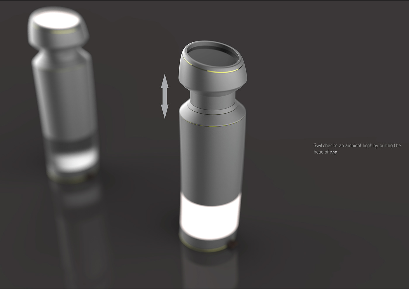 Onp，Duo Flashlight，Flashlight，Portable，Atmosphere lamp，