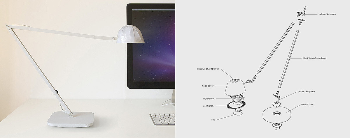 Kos Lighting，Desk lamp，lamps and lanterns，modelling，