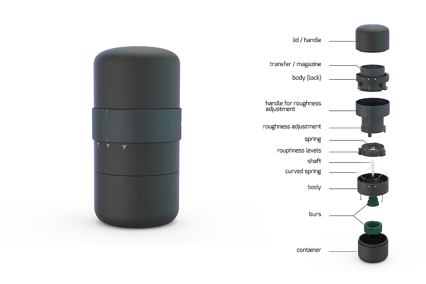 Coffee time，Coffee grinder，Manual，