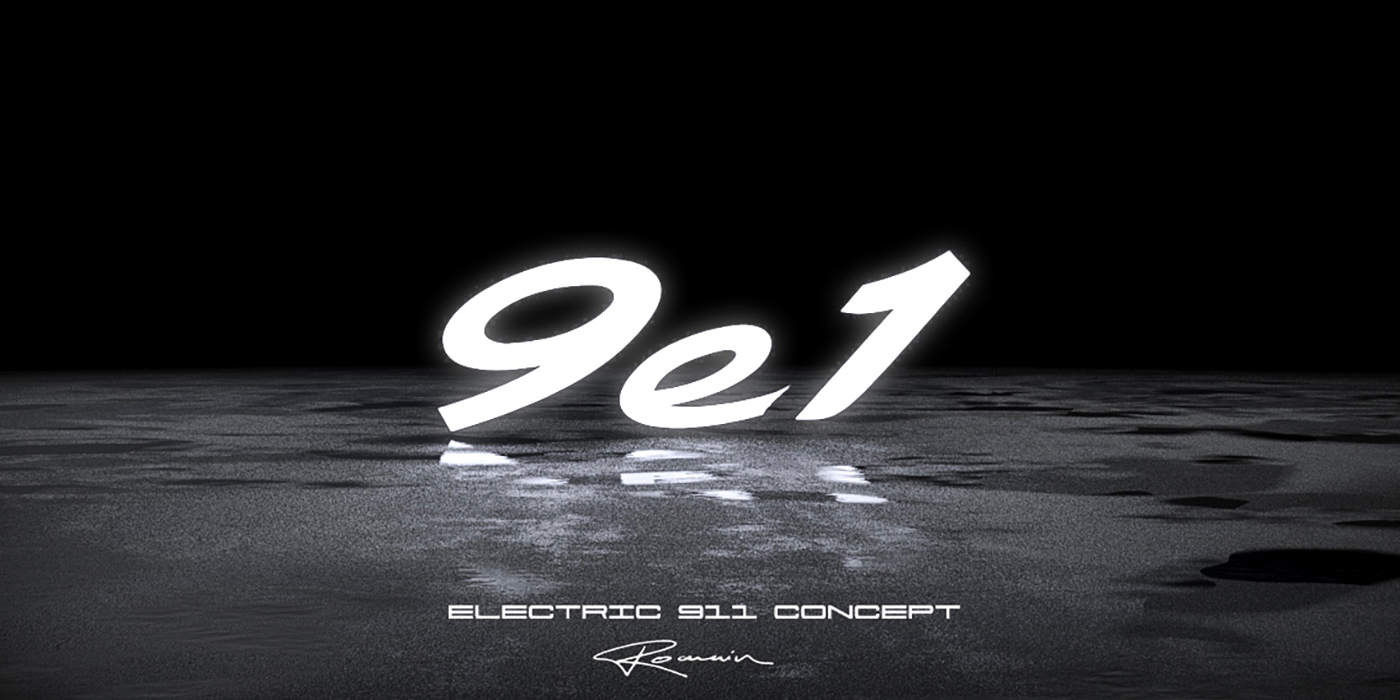 Porsche 9e1，Automobile design，conceptual design，electric vehicle，Porsche 911，