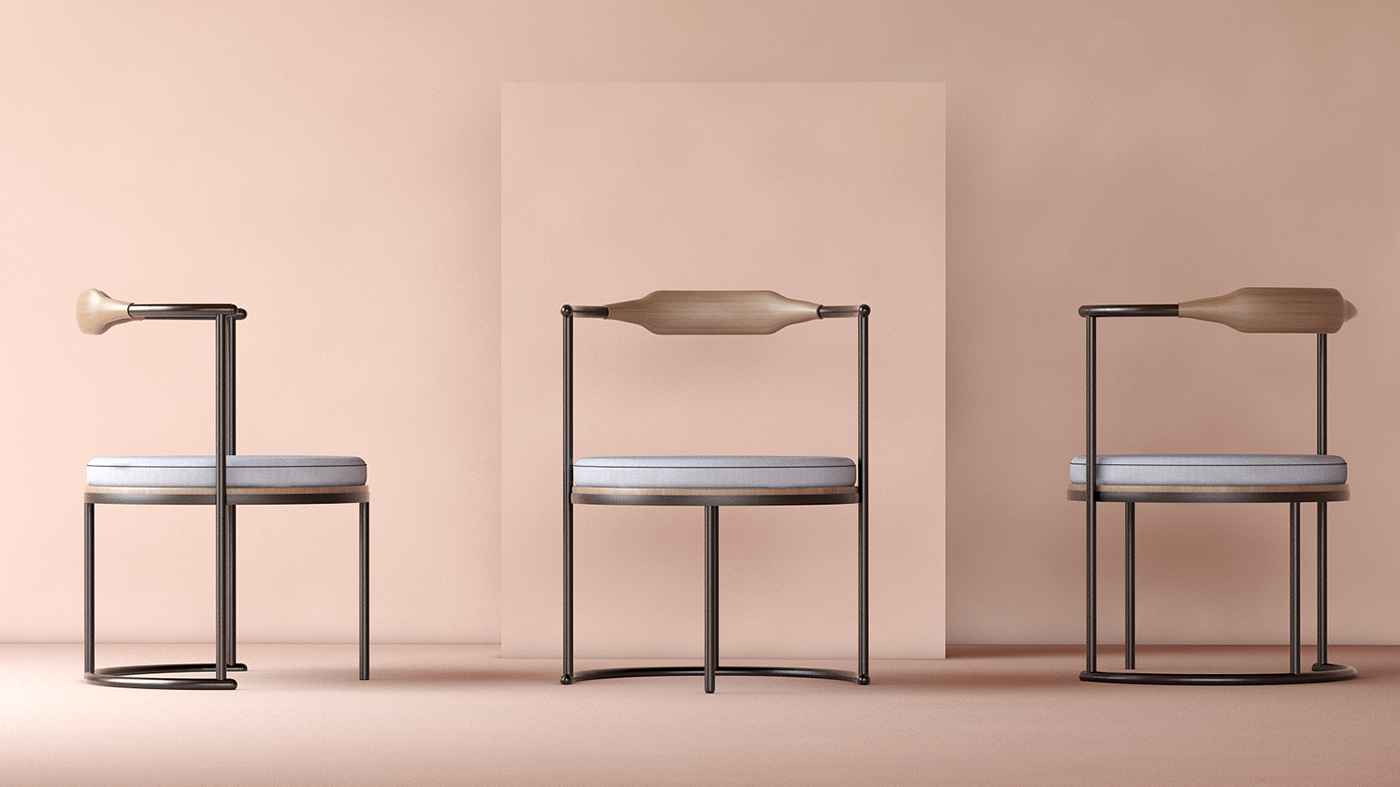 Retro Stool，chair，furniture design ，stool，Retro，