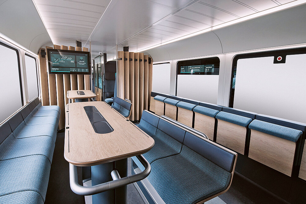 2024 Red Dot Product Design Award，mobility，Train interior，