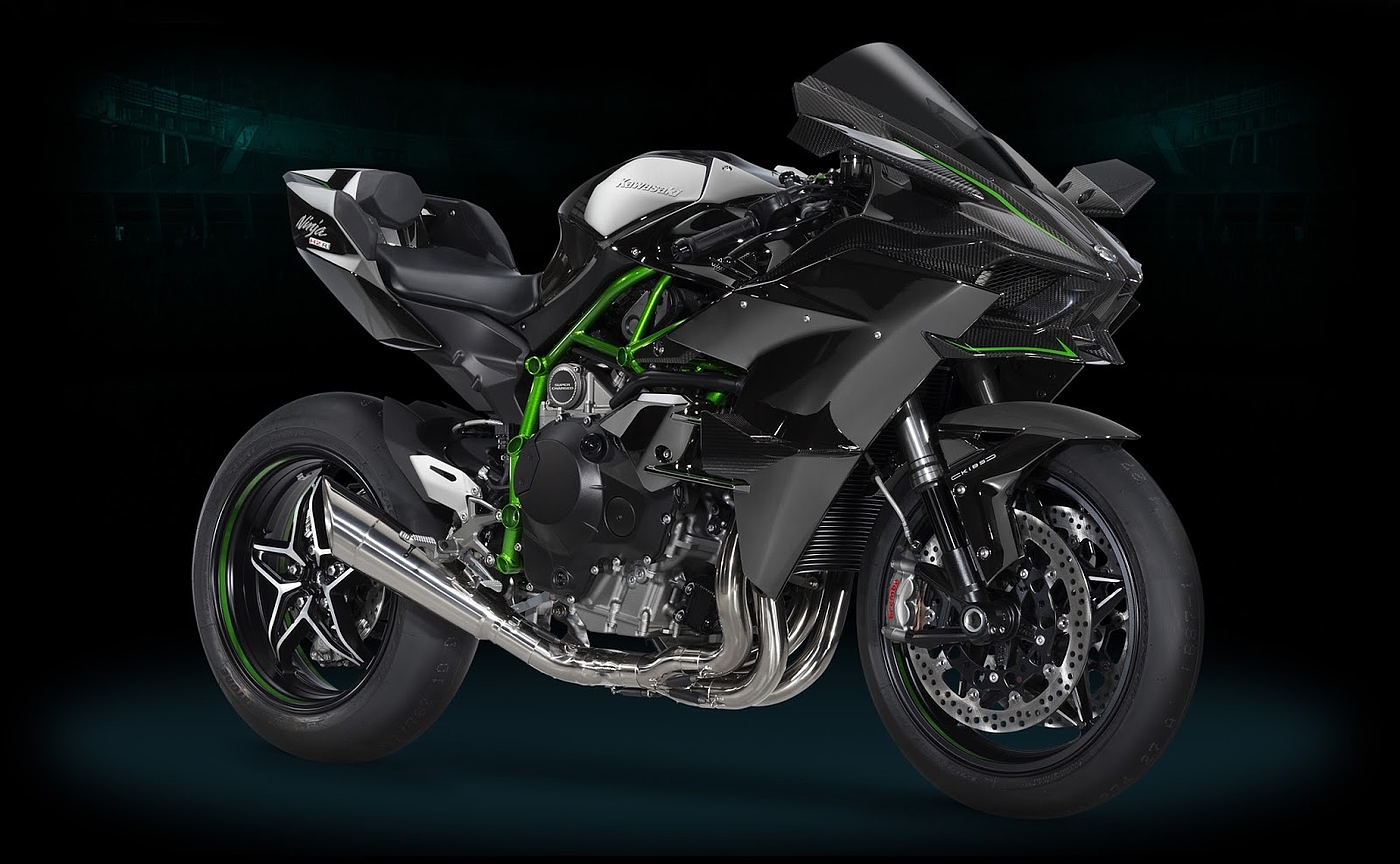 motorcycle，410 per hour，Kawasaki H2R，