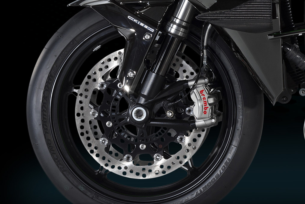 motorcycle，410 per hour，Kawasaki H2R，
