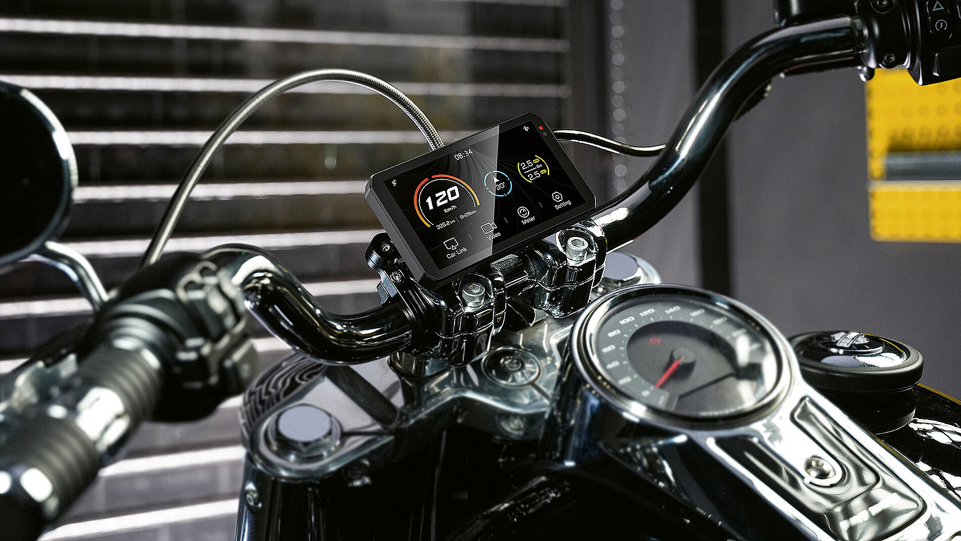 2024 Red Dot Product Design Award，mobility，motorcycle intelligent riding system:，
