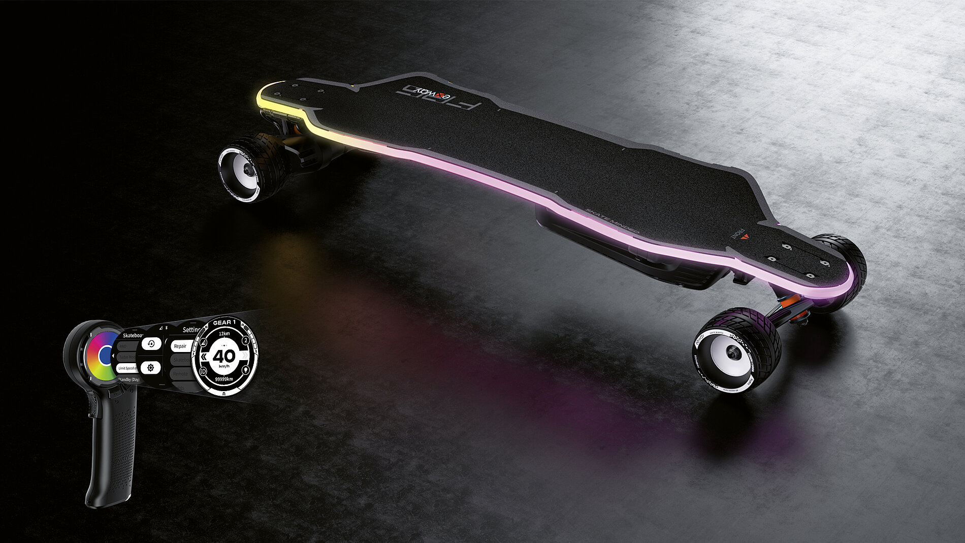 2024 Red Dot Product Design Award，Outdoor & Sports & Leisure，Electric skateboard，