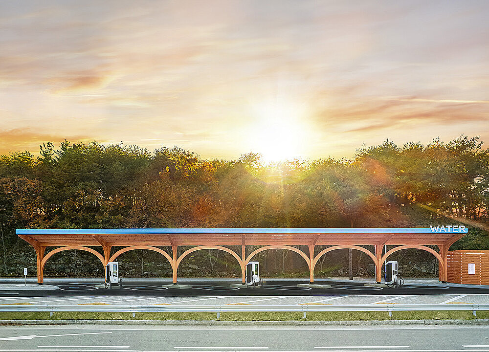 2024 Red Dot Product Design Award，urban design ，Charging station，