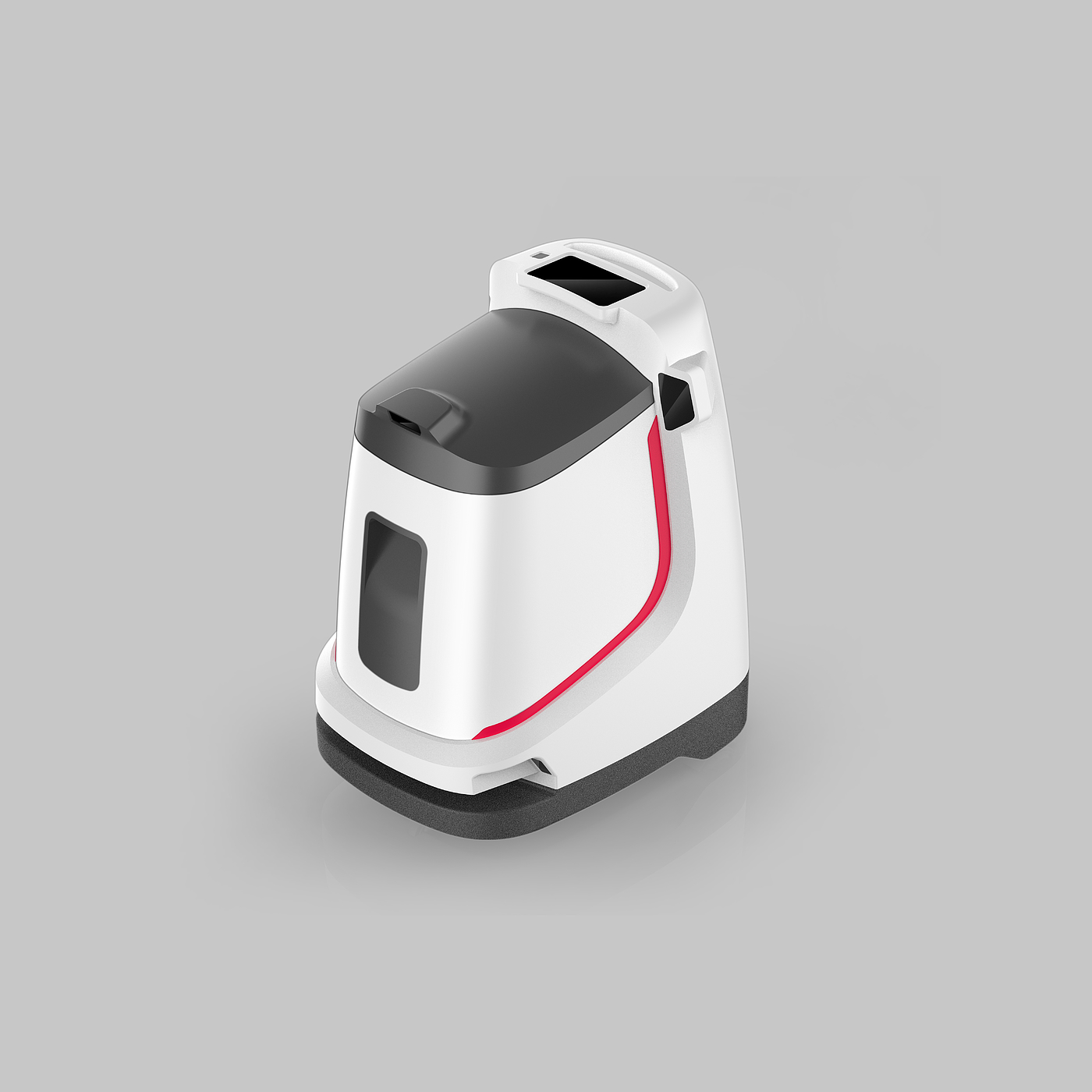 Design of a commercial cleaning robot，