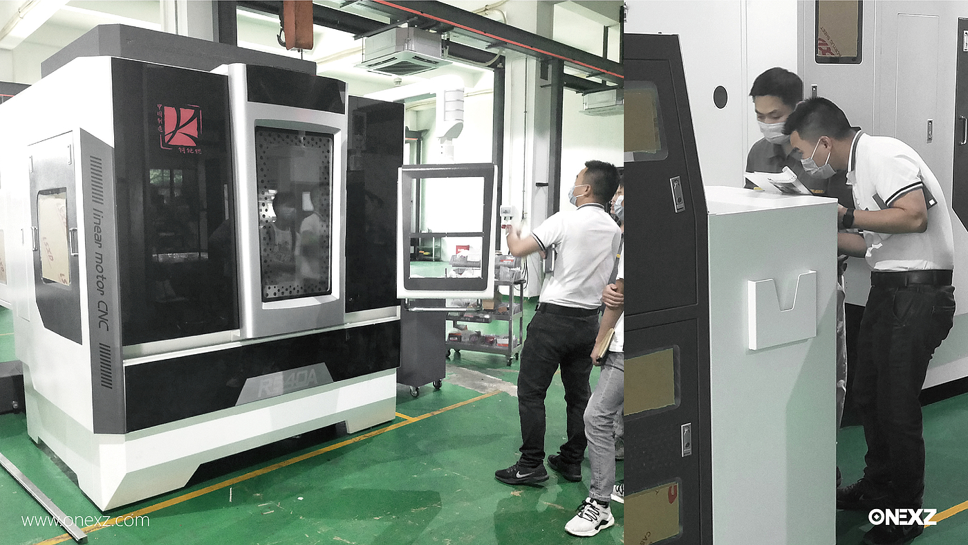 mechanical equipment，industrial design，Appearance design，machining center ，product design，