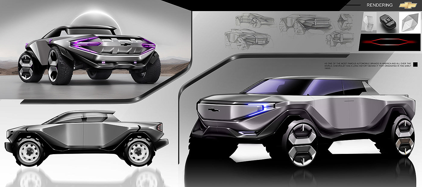 vehicle，automobile，conceptual design，industrial design，design sketch，