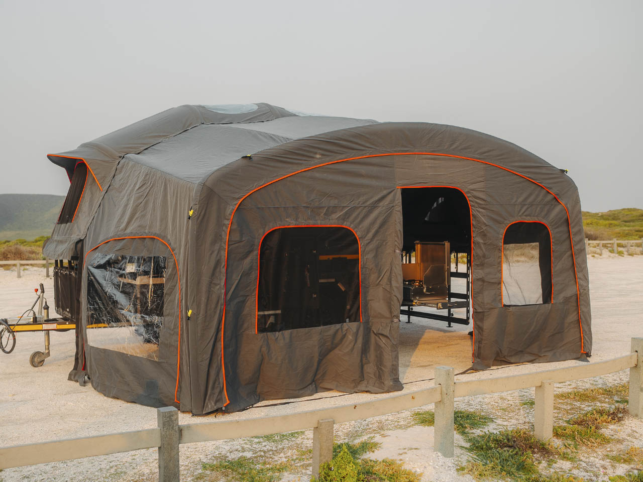 AlphaGo S6 Air V4，trailer，vehicle，Campervan，