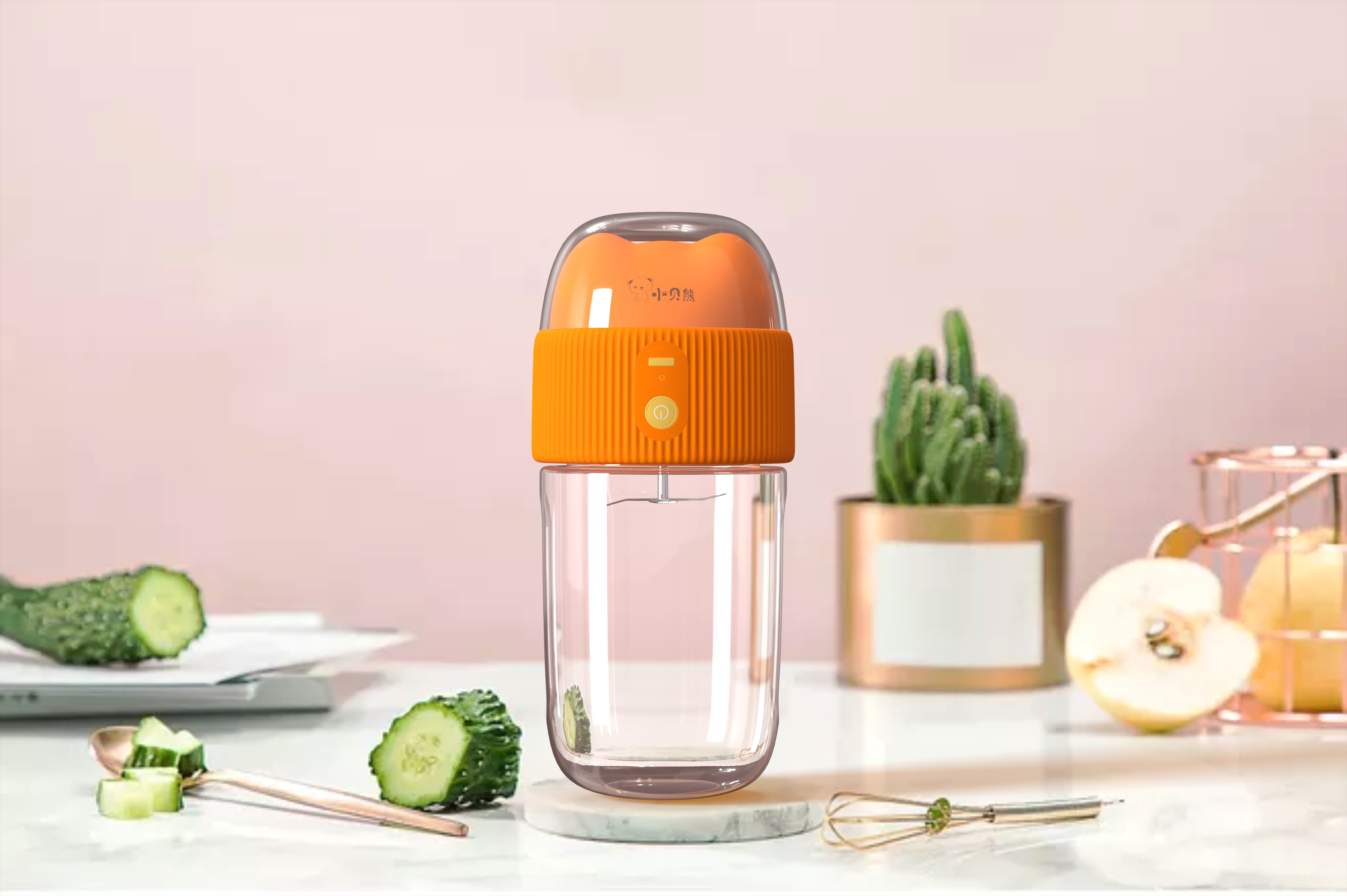 Juicer，Juice cup，liquidizer，small juicer，Baby Bear，Portable juicing cup，mini juicer，