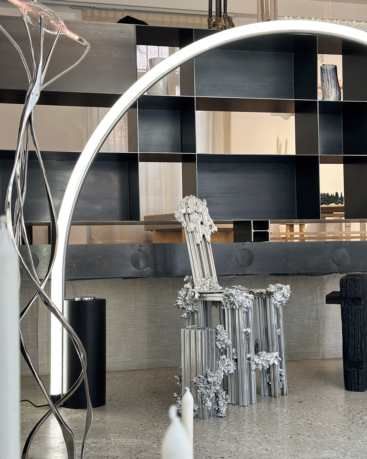 Floor light，porch arc lamp，