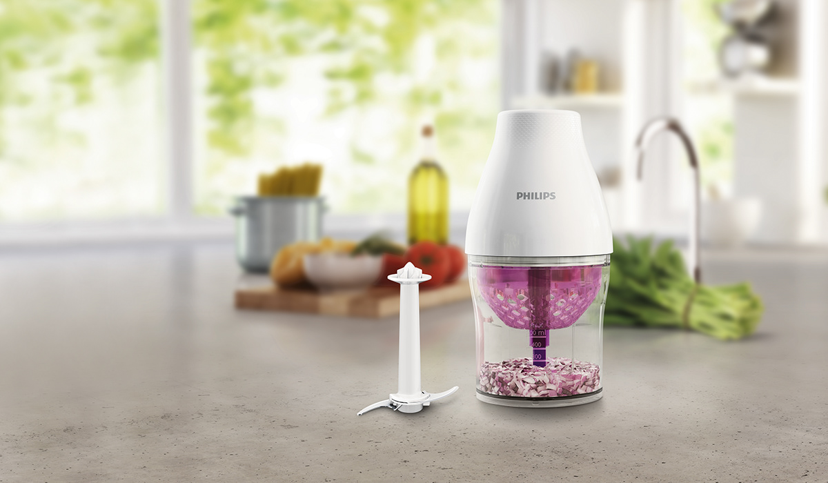philips，OnionChef，Multi Chopper，Philips，Multifunctional chopper，onion，Kitchen appliances，Food cutting，